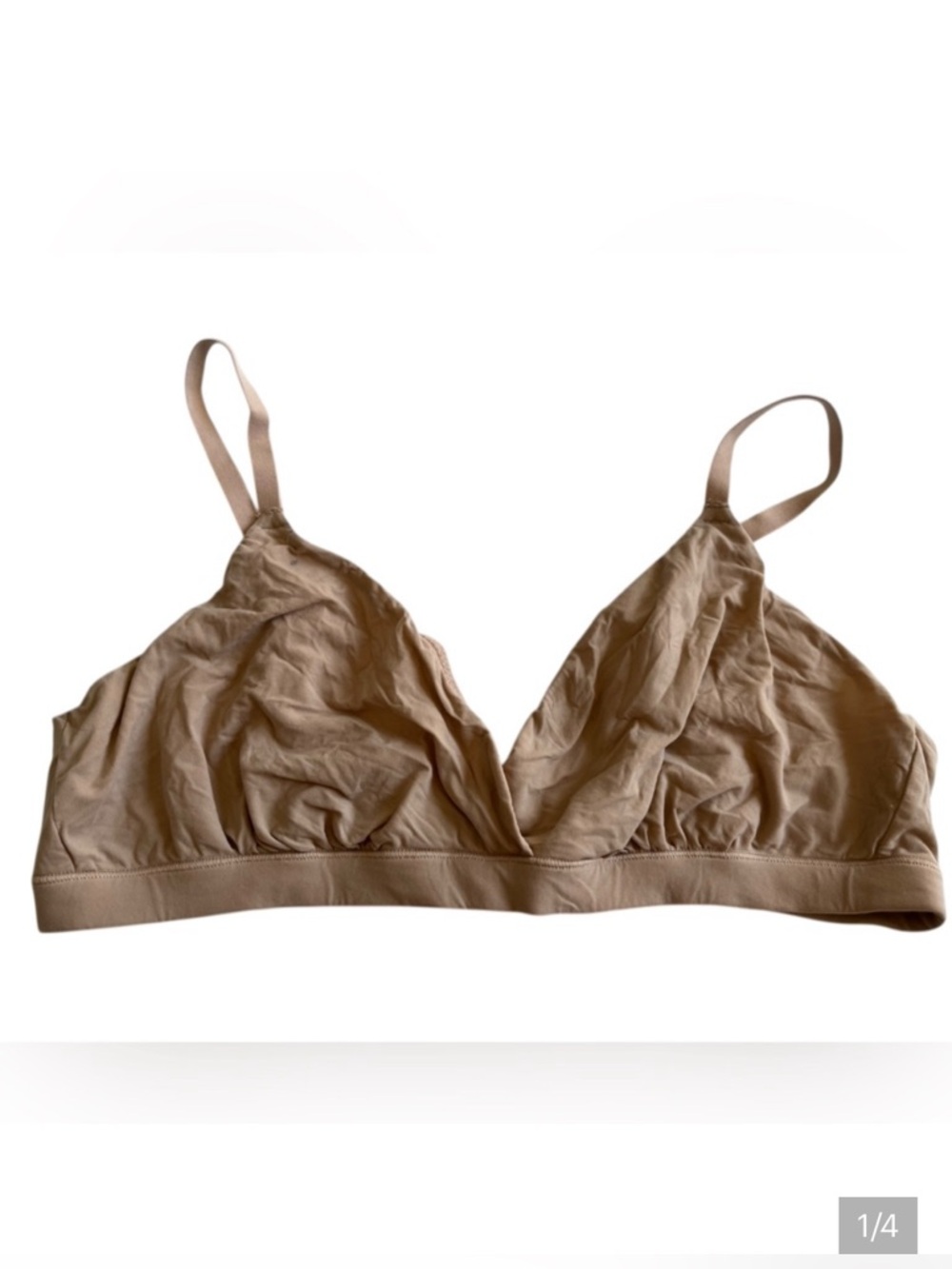 SKIMS Wireless Nude Bralette - Light Tan